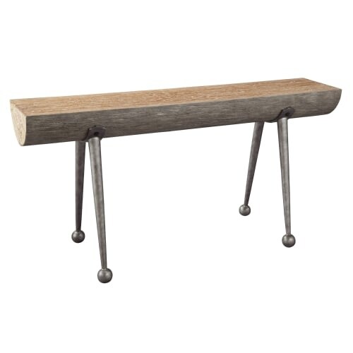 Hekman 27739 60 Inch Wide Iron Framed Wood Sofa Table Free Hekman 27739 60 Inch Wide Iron Framed Wood Sofa Table Free Shipping Today 26938731