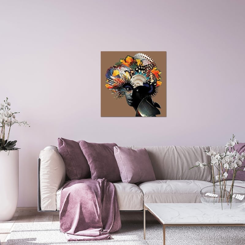 Masquerade Print On Acrylic Glass by Lolita Lorenzo