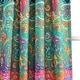 preview thumbnail 5 of 9, Lush Decor Boho Chic Room Darkening Window Curtain Panel Pair