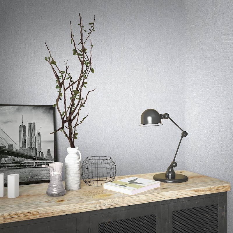 Galerie Wallcoverings Kumano Textured Weave Vinyl on Non-woven Matte Wallpaper Roll
