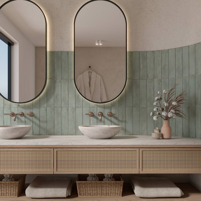Relic 3 in. x 12 in. Glazed Ceramic Subway Wall Tile