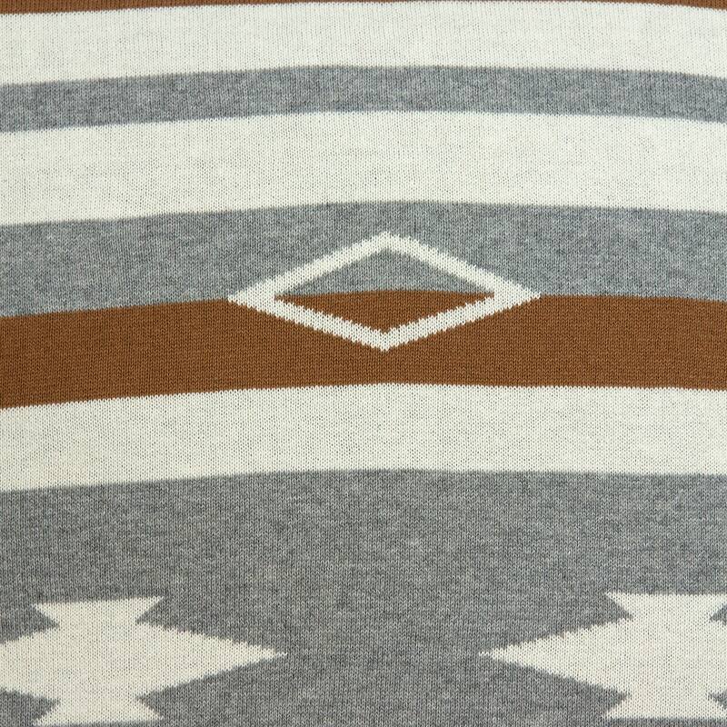 Parkland Collection Mado Southwest Tan Pillow Cover With Poly Insert