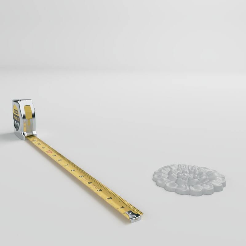 3 3/4"OD x 3/8"P Artis Rosette