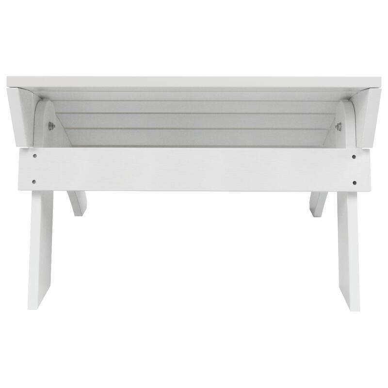 Vineyard HIPS Outdoor Eco-Friendly All Weather Adirondack Chair Ottoman