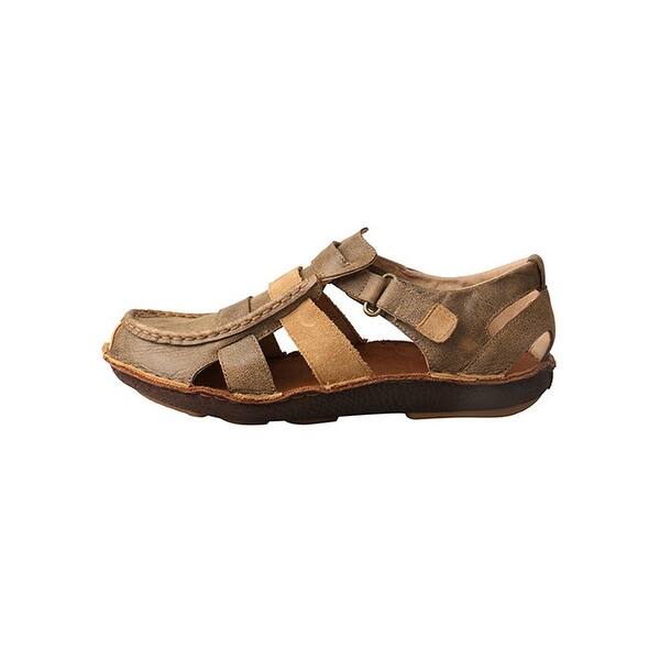 Shop Twisted X Shoes Mens Sandals Casual Closed Toe Leather Bomber