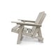 preview thumbnail 14 of 172, Shoreline Fully Assembled All-Weather HDPE Outdoor Folding Modern Adirondack Chair