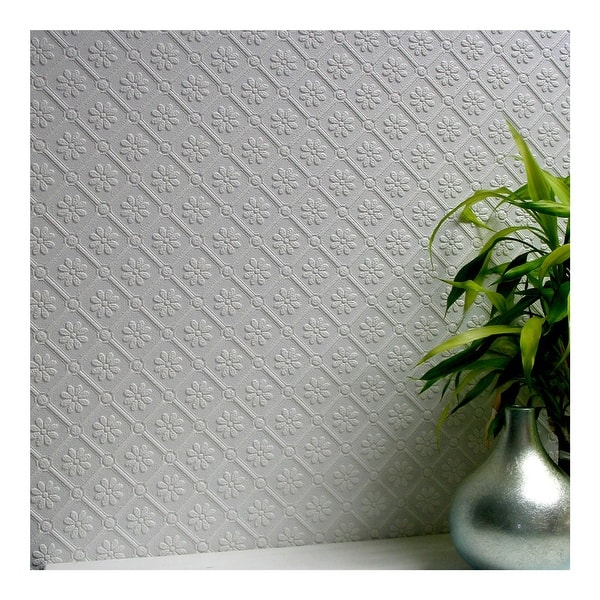 Brewster Amber Paintable Textured Vinyl Wallpaper 20.9 x 396 x 0.025