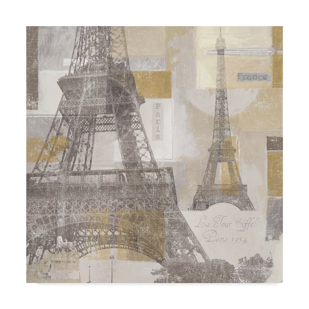 Lisa Audit 'Eiffel Tower III' Canvas Art