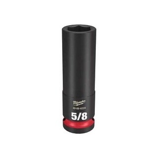 Milwaukee Tool Deep Impact Socket,Steel,5/8