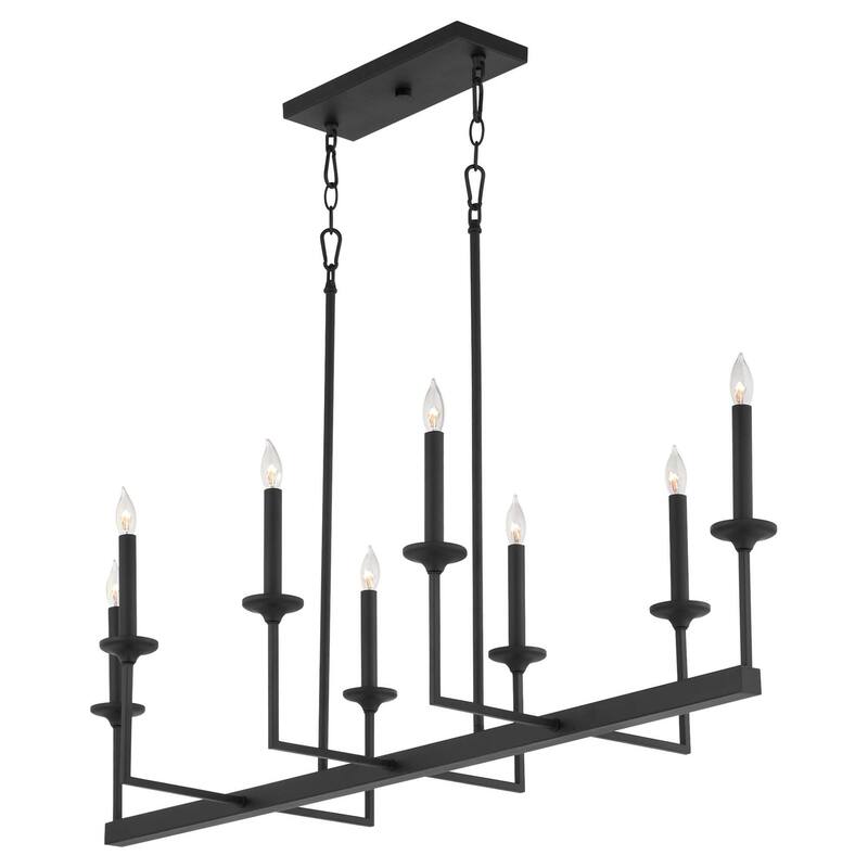 Quorum International 6505-8 Eldorado 8 Light 48" Wide Taper Candle