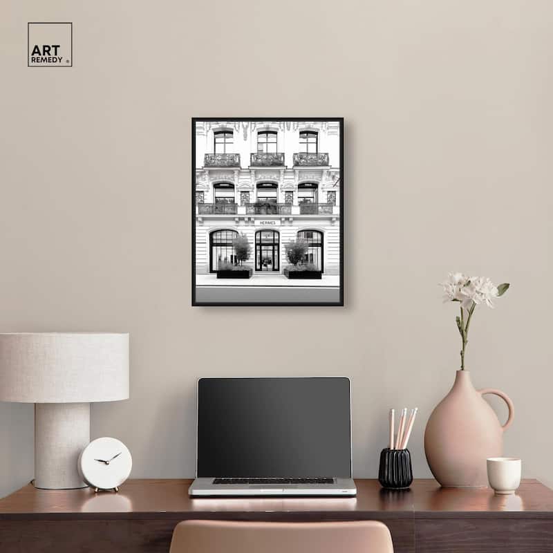Lux Store Front Canvas by Art Remedy