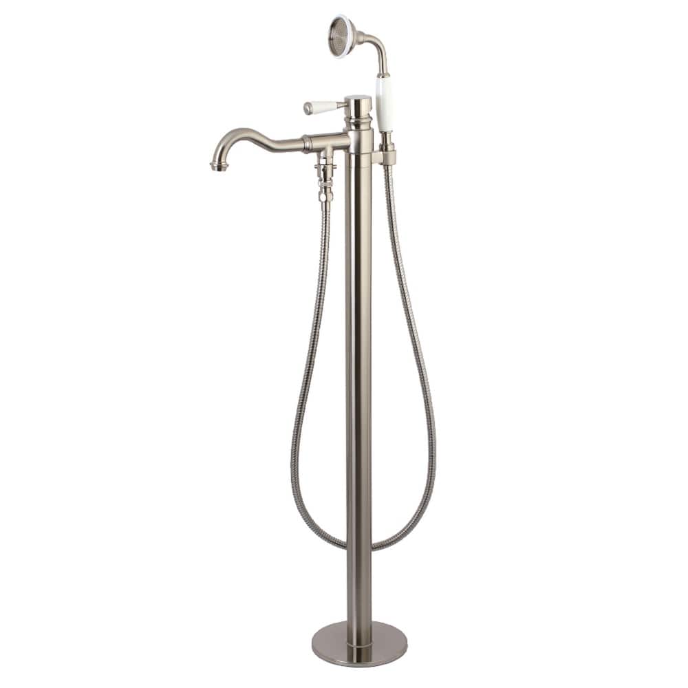 Paris Freestanding Tub Faucet with Hand Shower in Polished Chrome