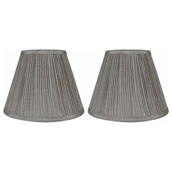 Softback Mushroom Pleated Lamp Shade 5 inch Top 9 inch Bottom 7 inch Slant On Sale Bed Bath Beyond 30786020