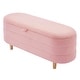 preview thumbnail 37 of 37, Twin Size Upholstered Flower-Shape Bed with LED Light Strip & Ottoman,Sherpa Fabric Platform Bed with Wooden Slats Support,Pink