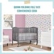preview thumbnail 6 of 4, Dream On Me Folding Full Size Convenience Crib - Steel Grey