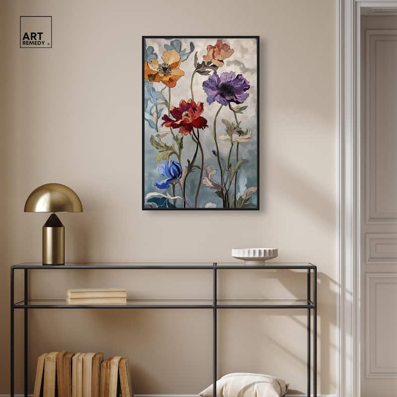 Hued Blossom I Canvas by Art Remedy