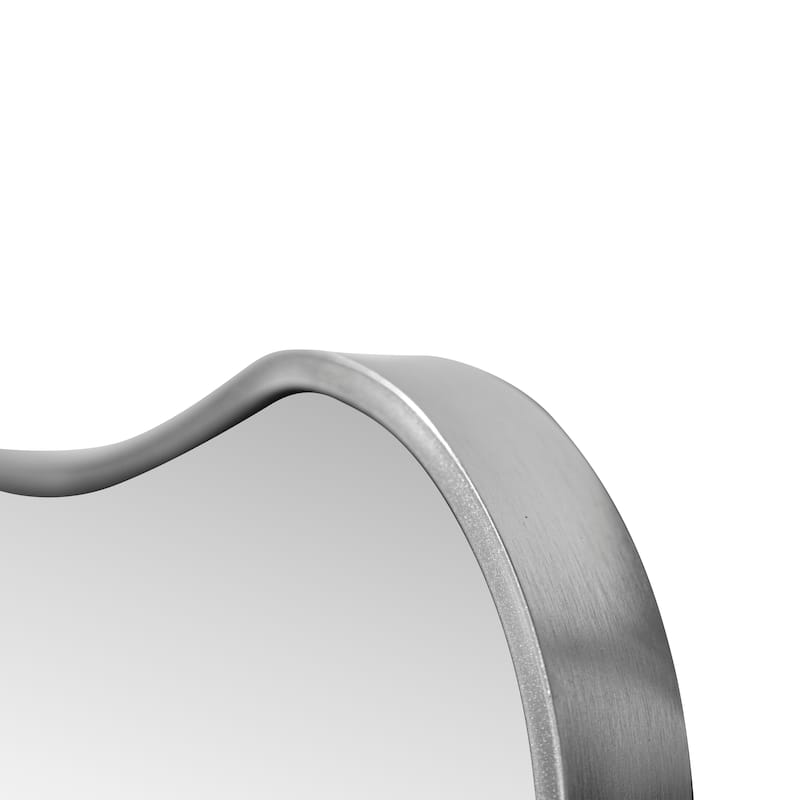 JONATHAN Y Metal Framed Wall Mounted Full-Length Mirror - 59.06 H x 19.69 W x 1.08 D