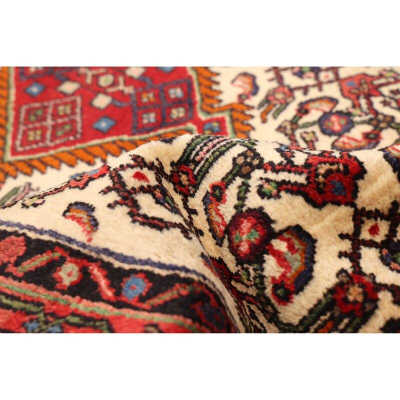 ECARPETGALLERY Hand-knotted Anadol Cream Wool Rug - 3'3 x 5'4