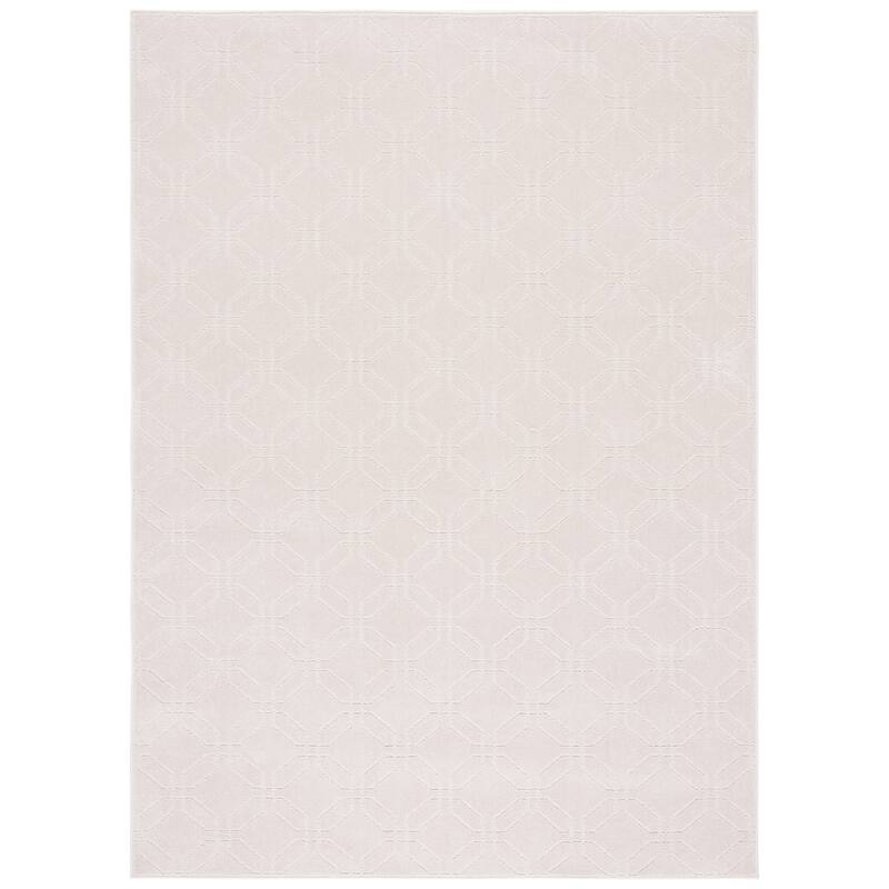 SAFAVIEH Plain and Solid Chestina Geometric Rug