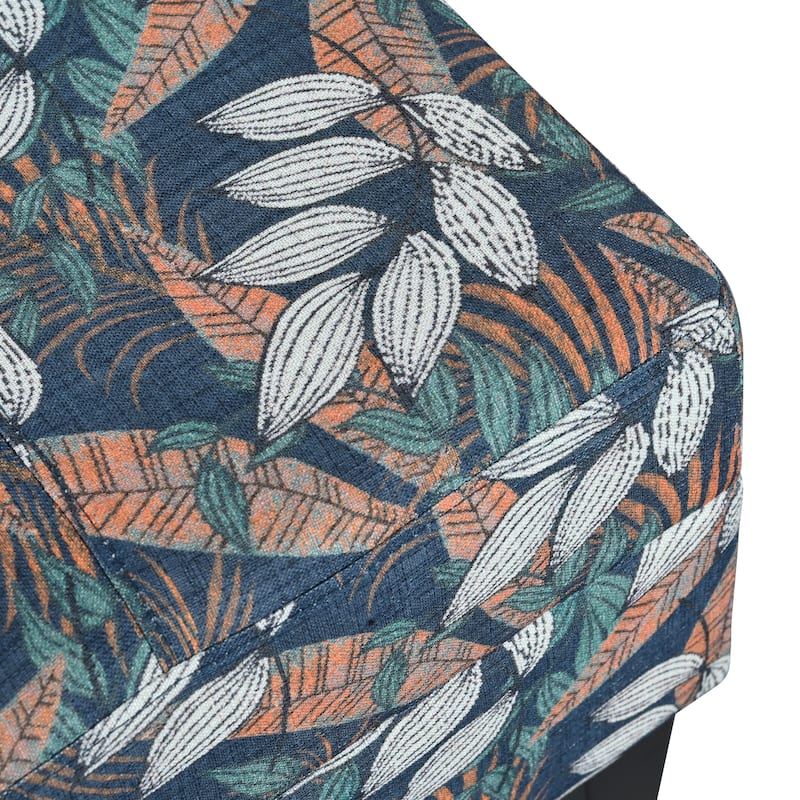 Tiernan Tufted Fabric Ottoman by Christopher Knight Home