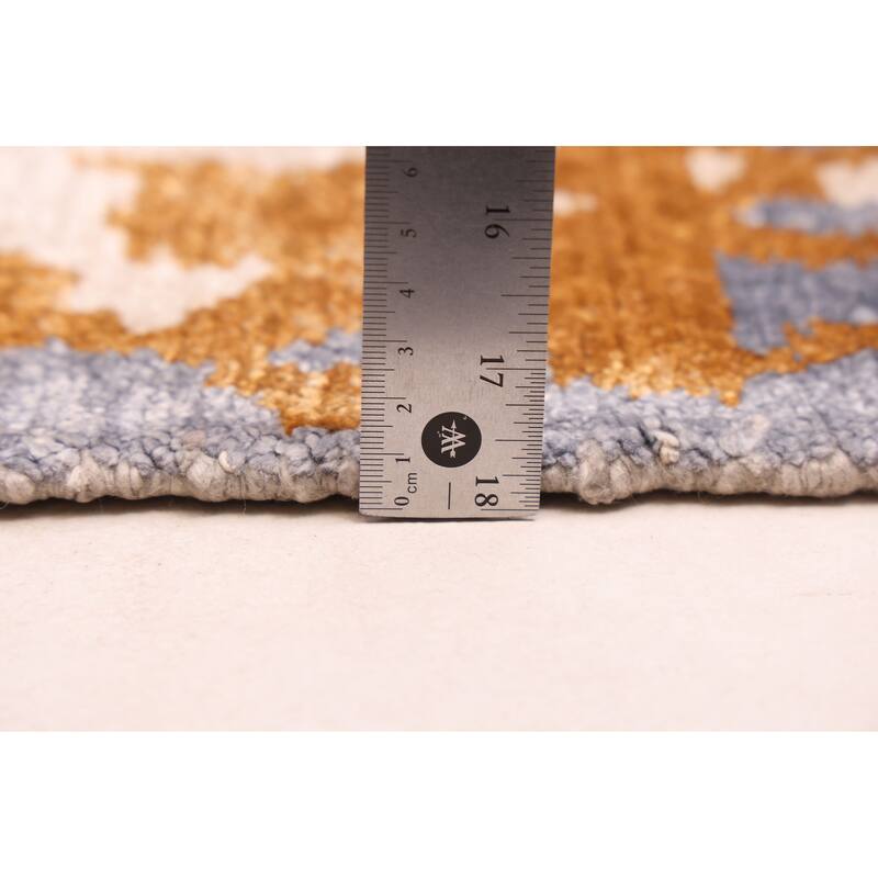 ECARPETGALLERY Hand-knotted Legacy Grey Silk Rug - 6'6 x 9'8