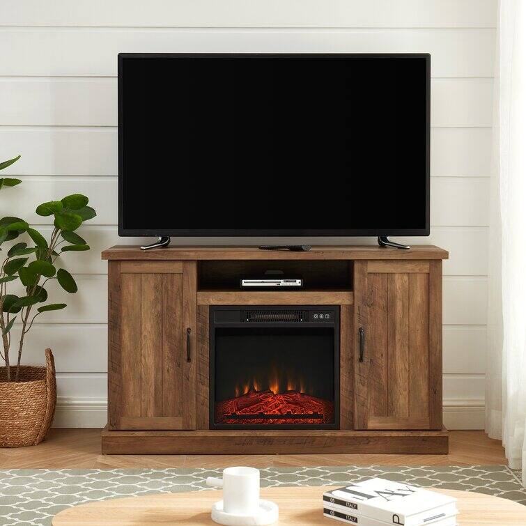 48'' TV Wood Stand Classic Entertainment Center Media Console