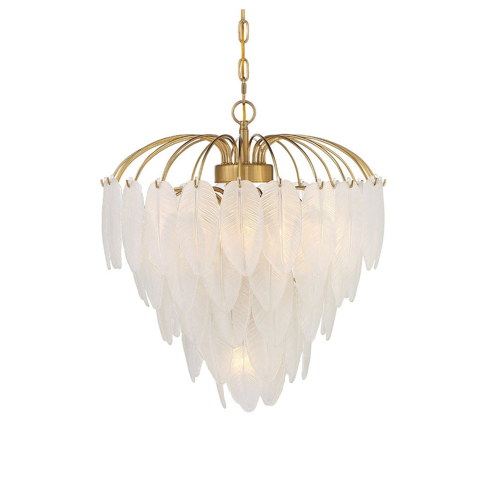 Savoy House 1-3508-6 Boa 6 Light 22" Wide Waterfall Chandelier