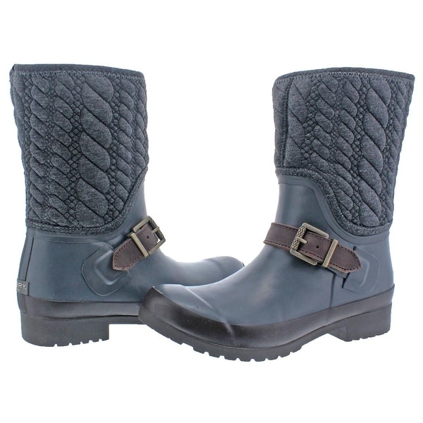 sperry wide calf rain boots