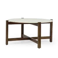 Buy Round Marble Coffee Tables Online At Overstock Our Best Living Room Furniture Deals