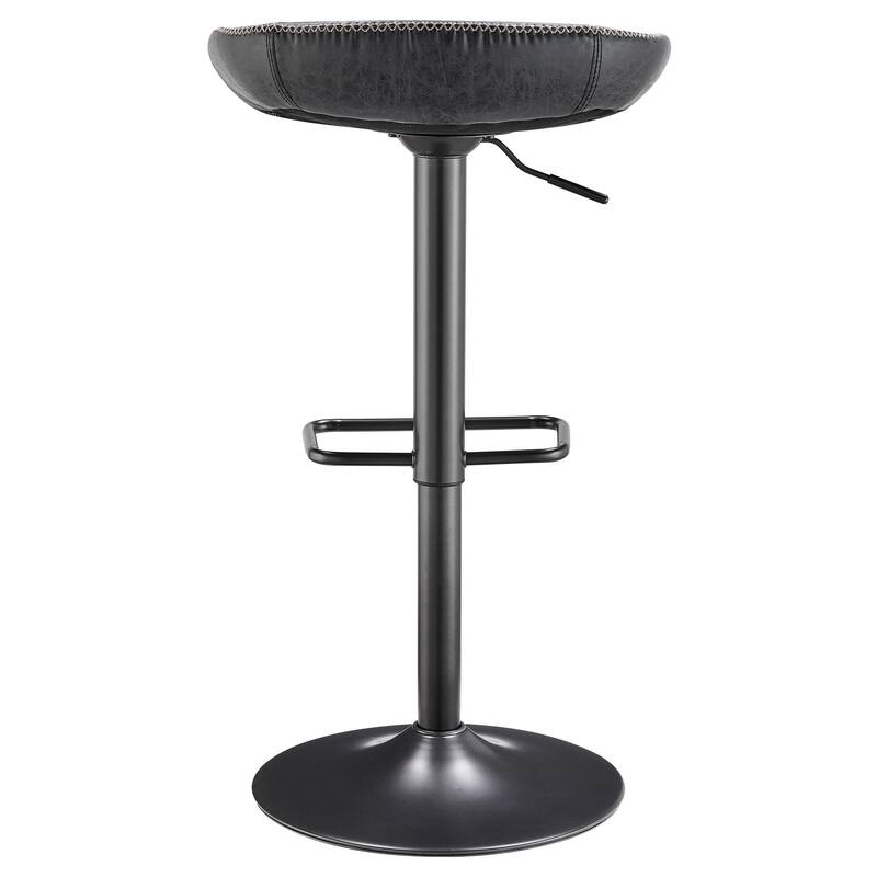 NPD Furniture Rogue Faux Leather Gaslift Bar Stool