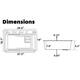 Stainless Steel Drop-in Kitchen Sink Waterfall Faucet and Ac