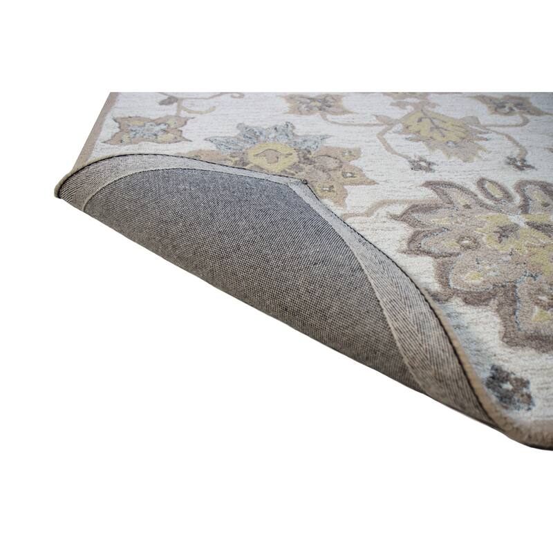 Bashian Neely Ivory Transitional Area Rug