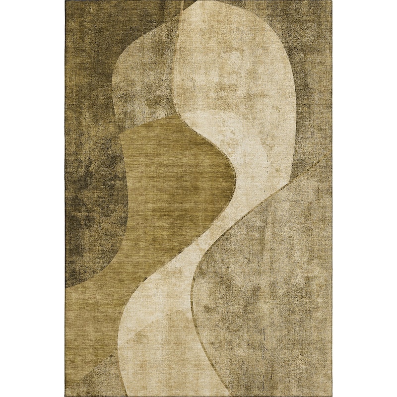 Premium Washable Super Soft Abstract Glam Mayfield Rug