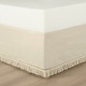preview thumbnail 12 of 10, Lush Decor Boho Fringe 15-Inch Tailored Drop Easy Fit Bedskirt