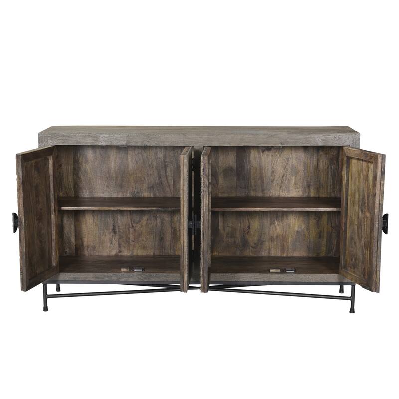 Ashford Carved Wood Sideboard