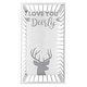 preview thumbnail 2 of 0, Grey Woodland Deer Collection Boy Photo Op Fitted Crib Sheet - Gray and White Stag