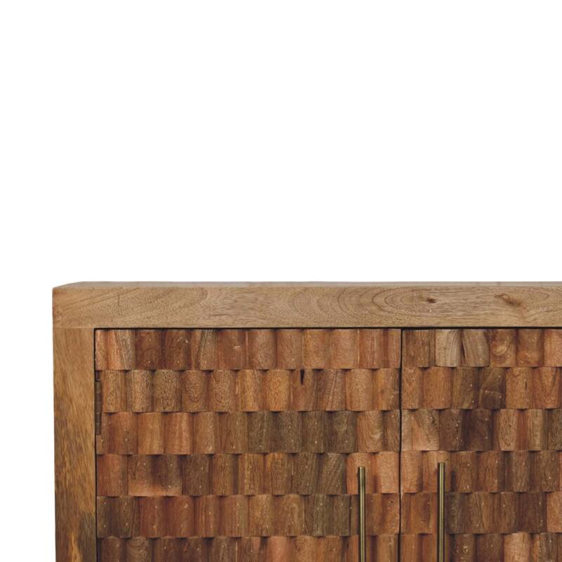 Artisan Furniture Solid Wood Marbella Cabinet,Brown,2-Drawer