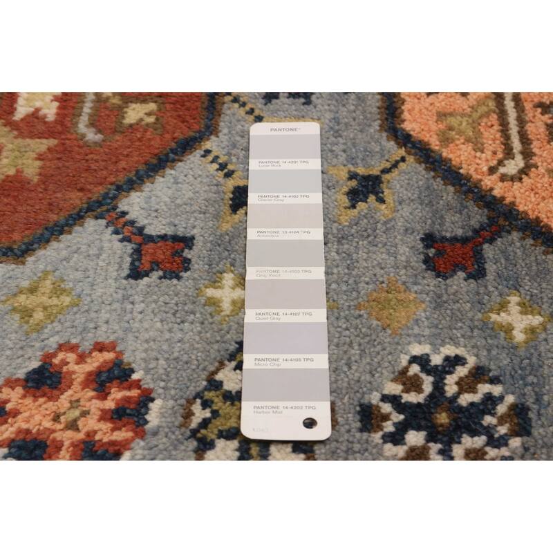 ECARPETGALLERY Hand-knotted Jules Serapi Grey Wool Rug - 7'11 x 9'10