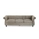 preview thumbnail 27 of 25, Bowie Modern Glam Velvet 3-seat Sofa by Christopher Knight Home