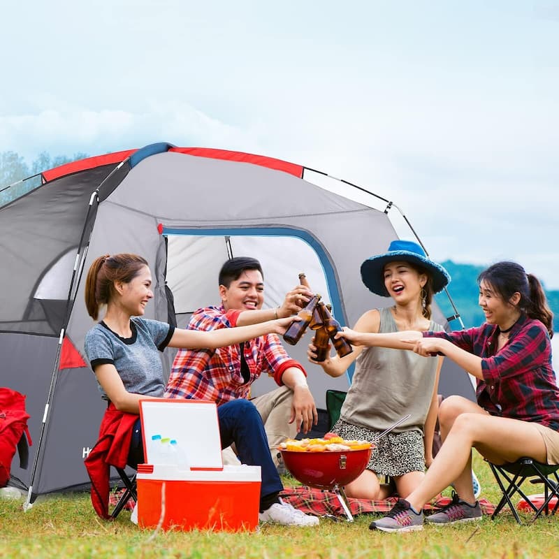 Camping Tent for 4 Person Outdoor Hiking