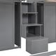 preview thumbnail 9 of 7, Twin Over Twin Bunk Bed with Roof, Slide and Ladder