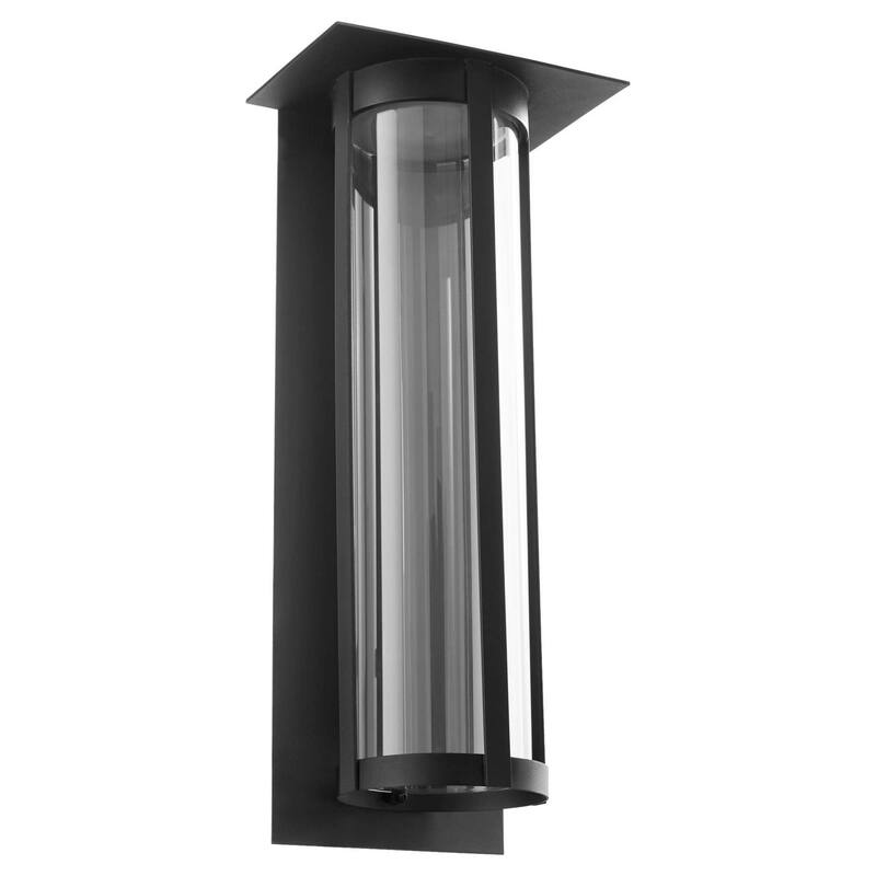Quorum International 710-24 Abram 24" Tall Outdoor Wall Sconce - Textured Black