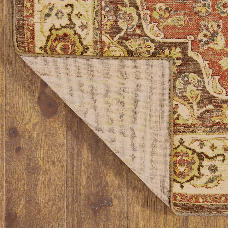 Vista Home Claude Ornamental Medallion Area Rug