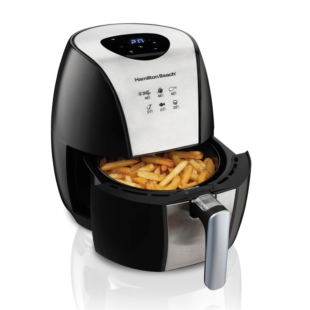 4QT Quick Cooking Air Fryer, Black - On Sale - Bed Bath & Beyond - 38999856