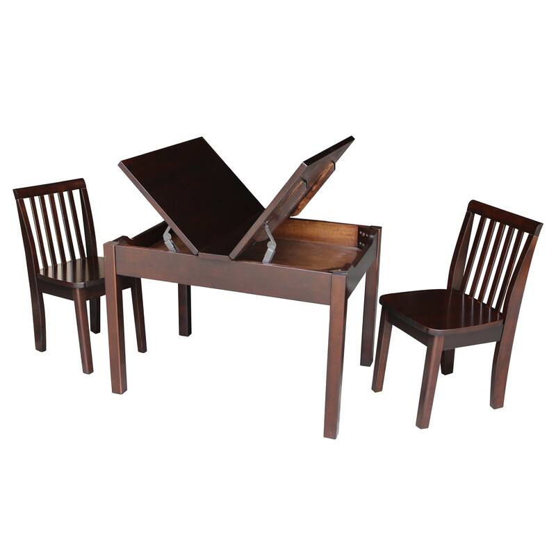 Kids Lift Top Table and Chair Set