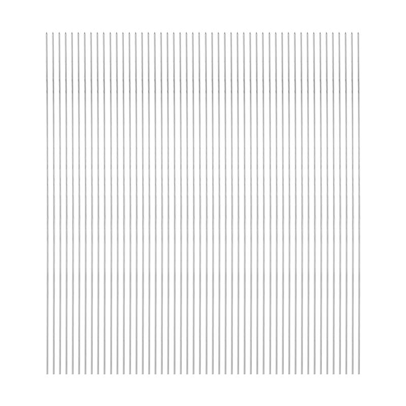 50pcs Kebob Skewers 34cm x 1.6mm Round BBQ Grill Sticks - 34cm x 1.6mm