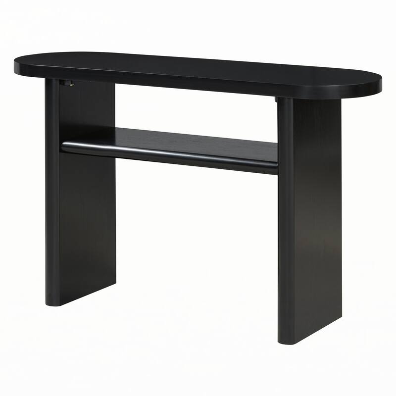 Elegant Minimalist Console Table(Black)