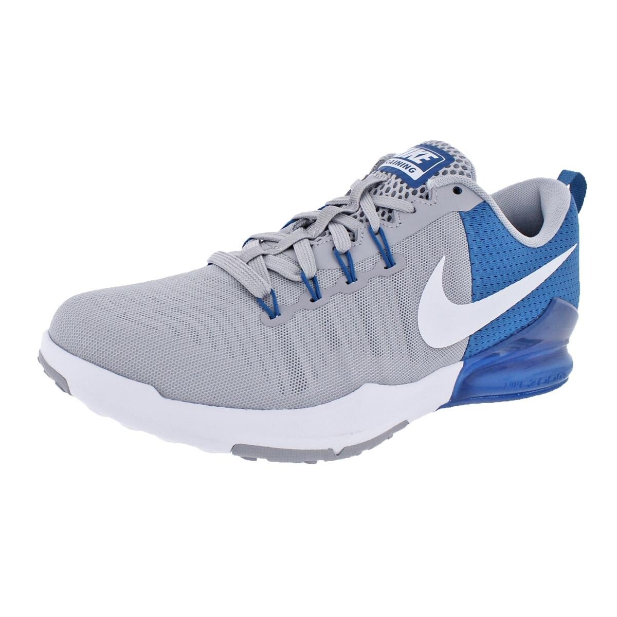 nike zoom train action blue training shoes