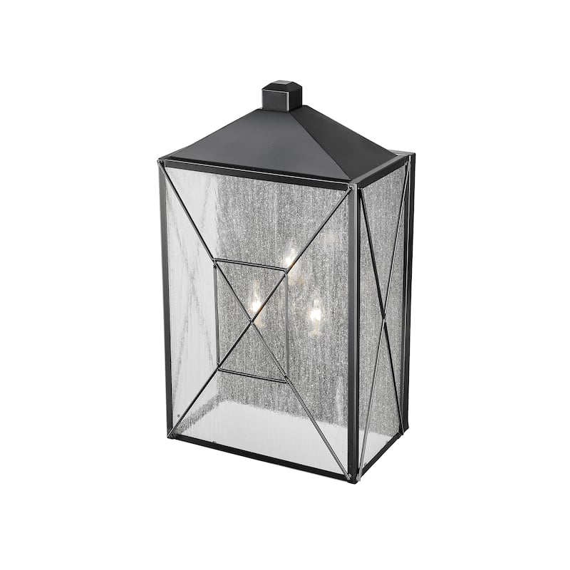 Millennium Lighting Caswell Outdoor Wall Sconce in Powder Coat Black