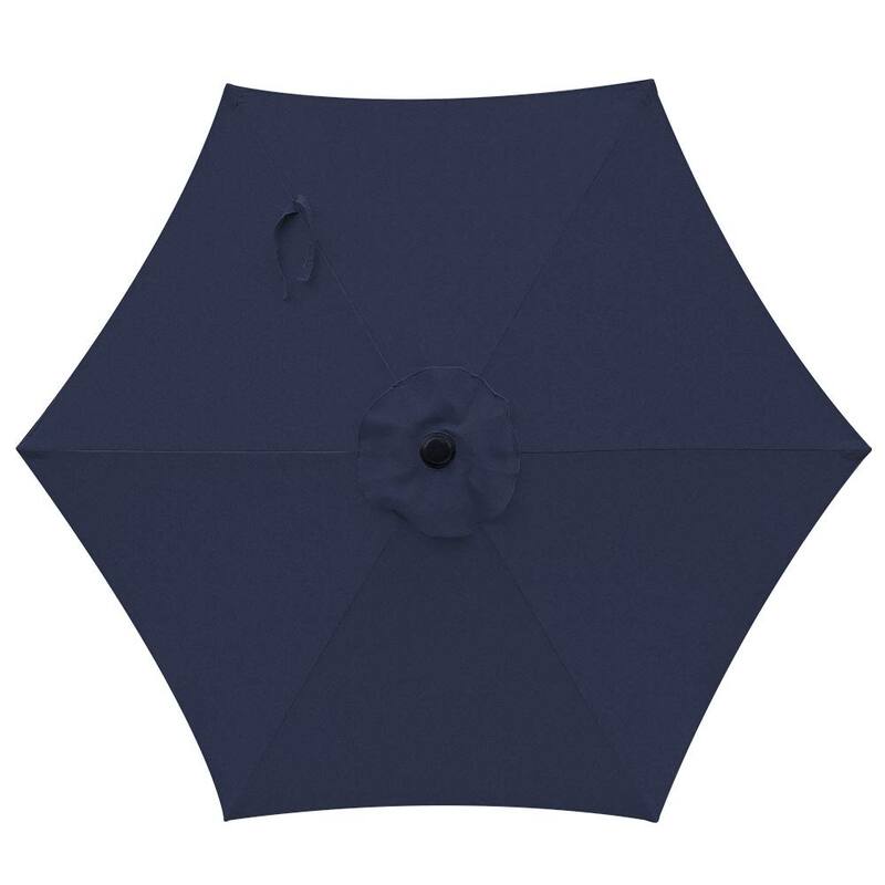 Royalcraft 7.5 ft Patio Market Umbrella with Crank